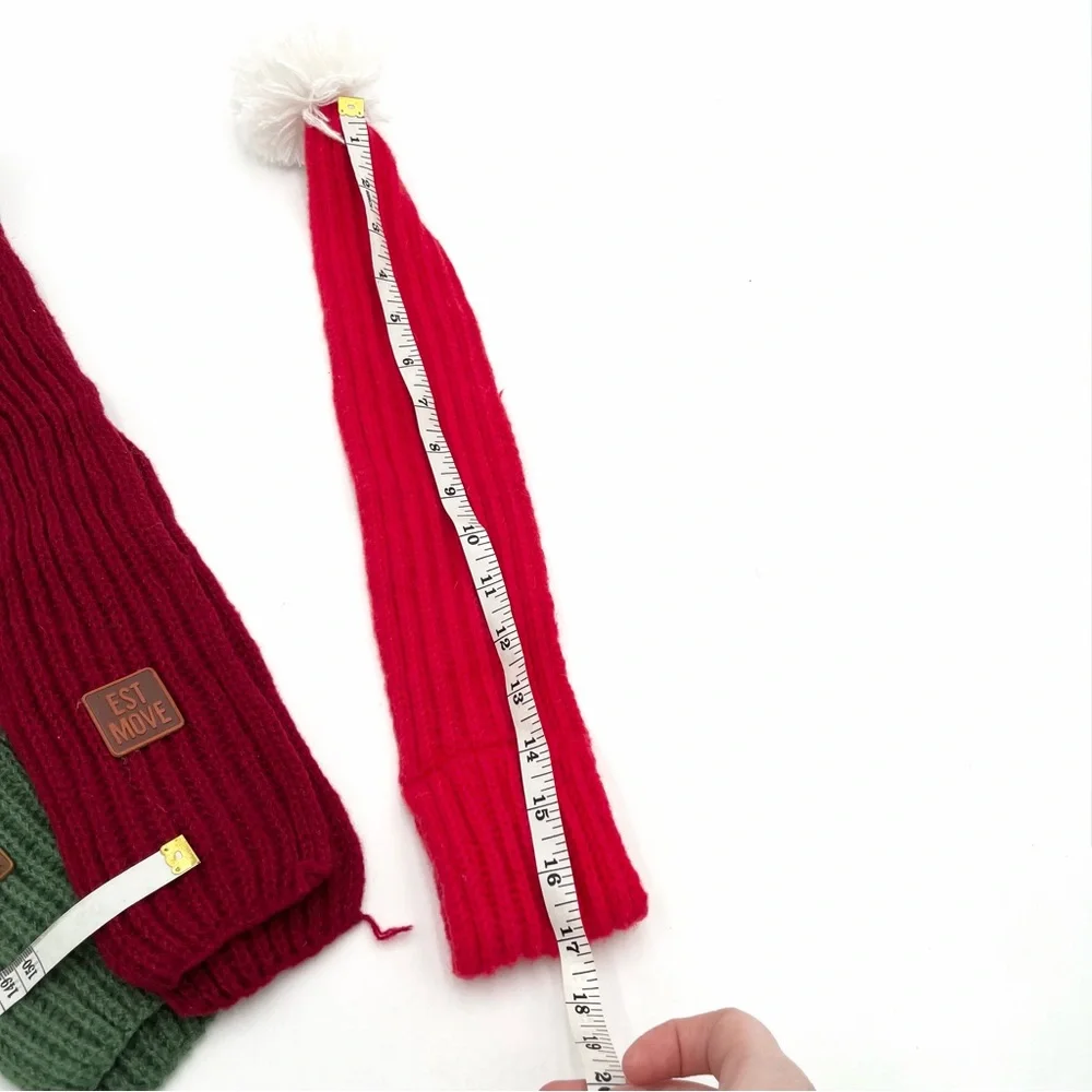 Bundle of Dog Scarves Christmas Dog Scarf Santa Scarf